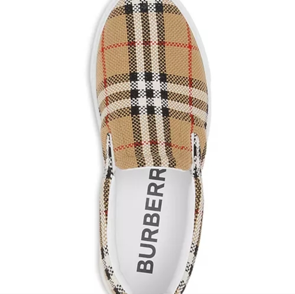 Burberry Shoes Burberry Mens Thompson Vintage Check Slip On